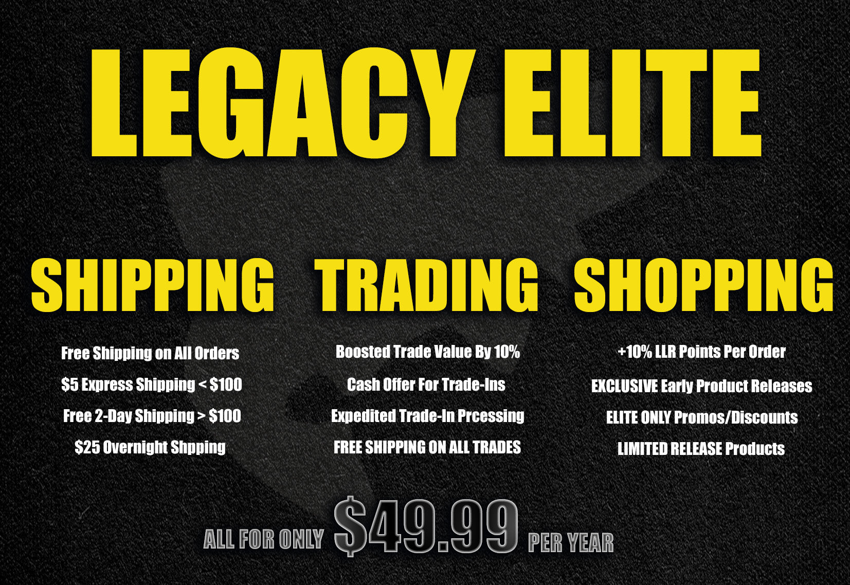 Legacy Elite:  A Better Way To Shop