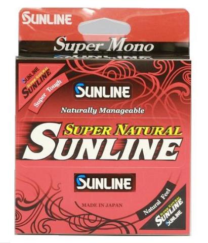 Sunline Super Natural 4 lb x 660 yd Clear