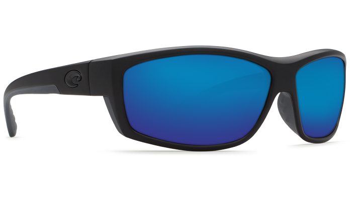 Costa Del Mar Saltbreak Blue Mirror 580P Blackout Frame