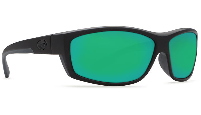 Costa Del Mar Saltbreak Green Mirror 580P Blackout Frame