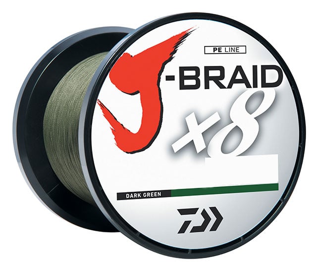 Daiwa J-Braid 1500yd Braided Line