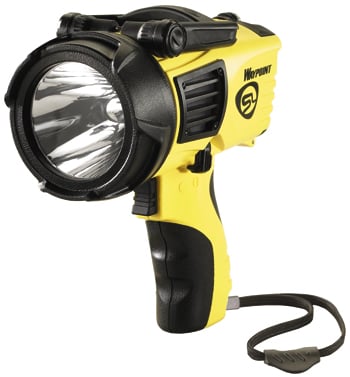 Streamlight Spotlight Recharge Waypoint Black 120V Ac