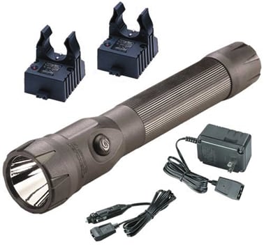 Streamlight  Flashlight Polystinger Ds Black Ac/Dc Charg