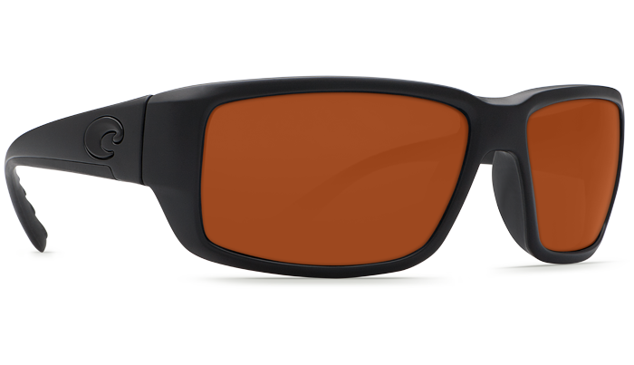 Costa Del Mar Fantail Copper 580P Blackout Frame