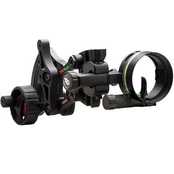 Truglo Bow Sight W/ Light Range Rover Ac Wheel Blk .019