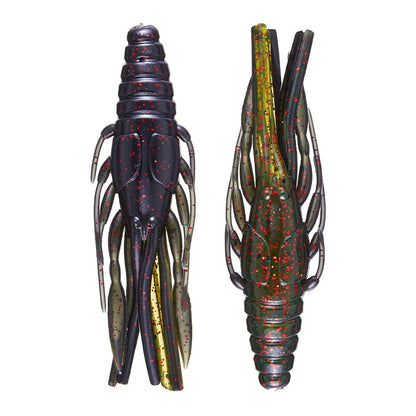 6th Sense Crube Craw Tube 3.0 Darkmelon Neon