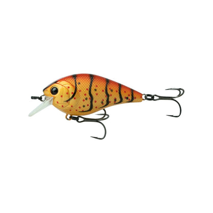 6th Sense Crush Series Crankbait Crush 50X 2.25in 3/8oz 2-5ft Faint Rattle Radiation Craw