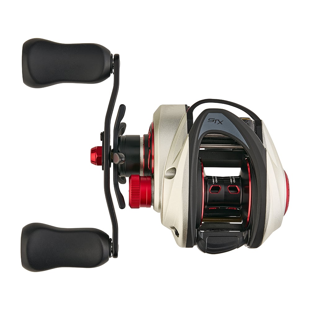 Abu Garcia Revo STX LP Casting Reel Left Hand Top Down