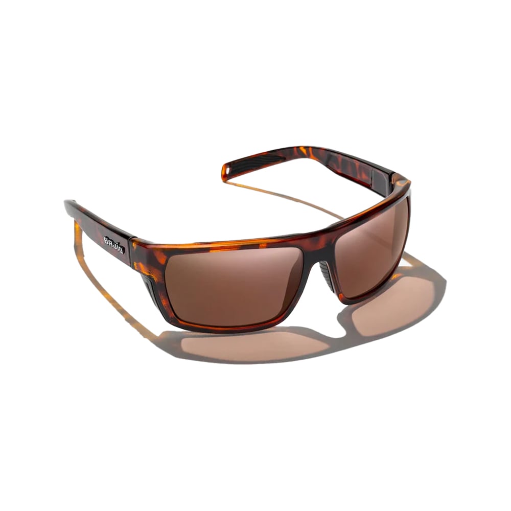 Bajio Palometa Sunglasses Brown Tortoise Matte Frame with Copper