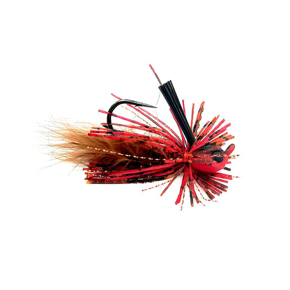 Beast Coast Hustler Hybrid Finesse Jig Rayburn Red