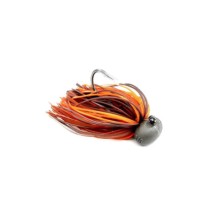 Beast Coast Tungsten Compound Open Water Football Jig Stealth OG Brown Craw