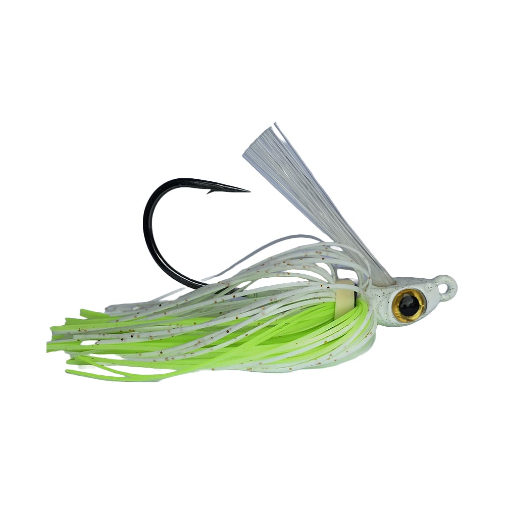 Beast Coast Zero Flex Gorilla Swim Jig V2 3/8oz. Special Chartreuse Shad