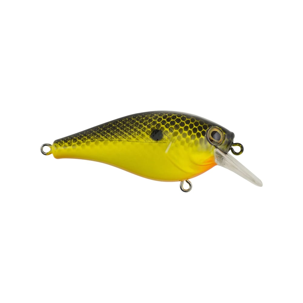 Berkley Squarebull Crankbait Black Chartreuse