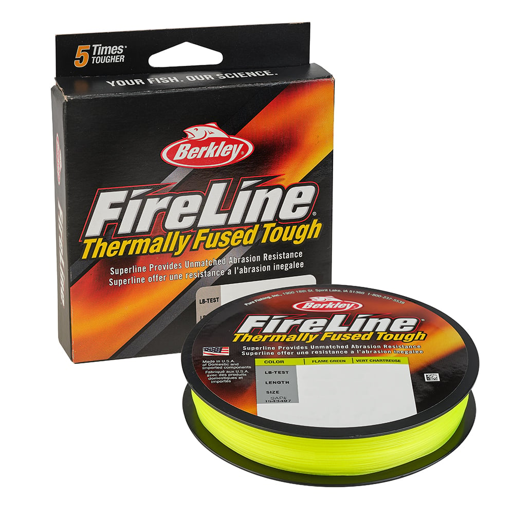 Berkley Fireline Flame Green