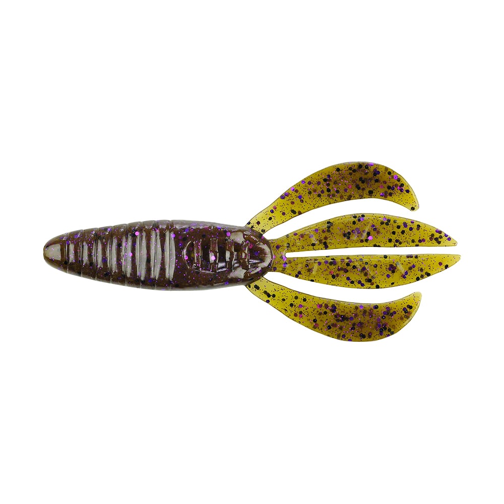 Berkley Powerbait Pit Boss Green Pumpkin Purple Fleck