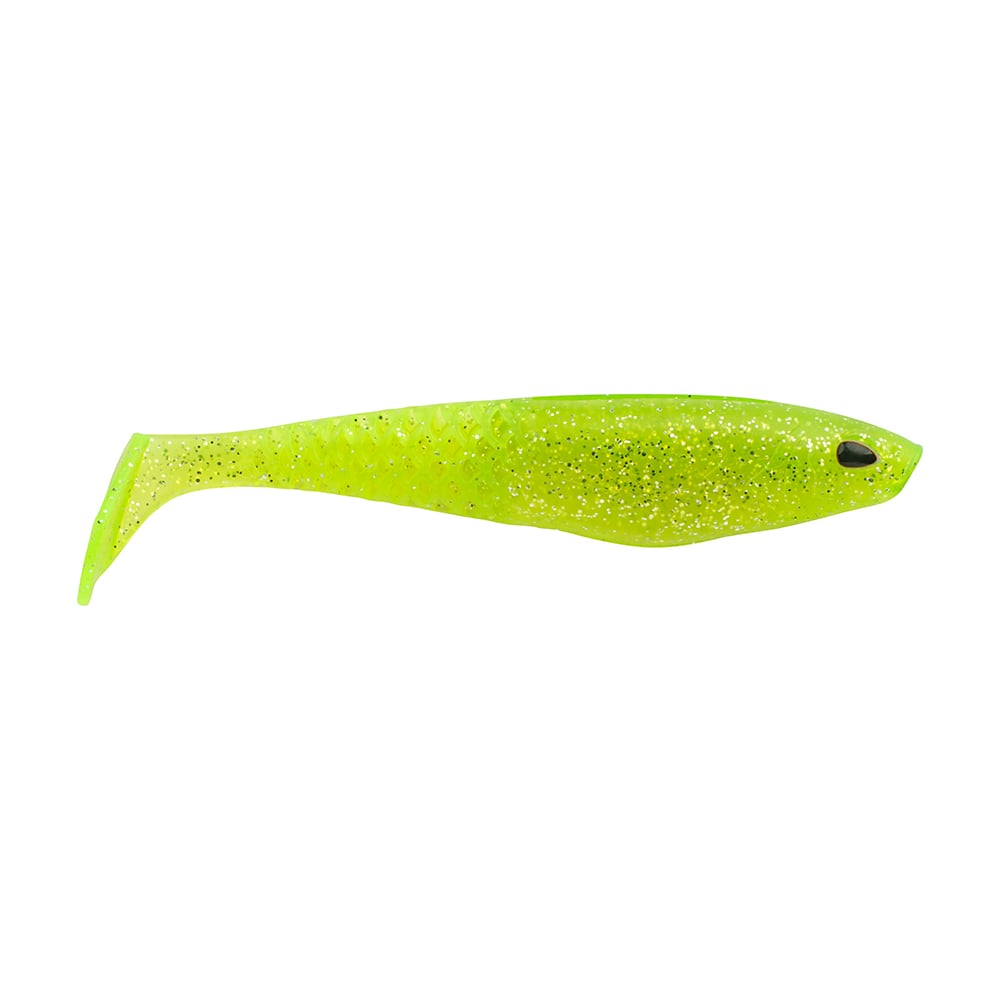 Berkley Powerbait Saltwater CullShad Chartreuse Silver Flash