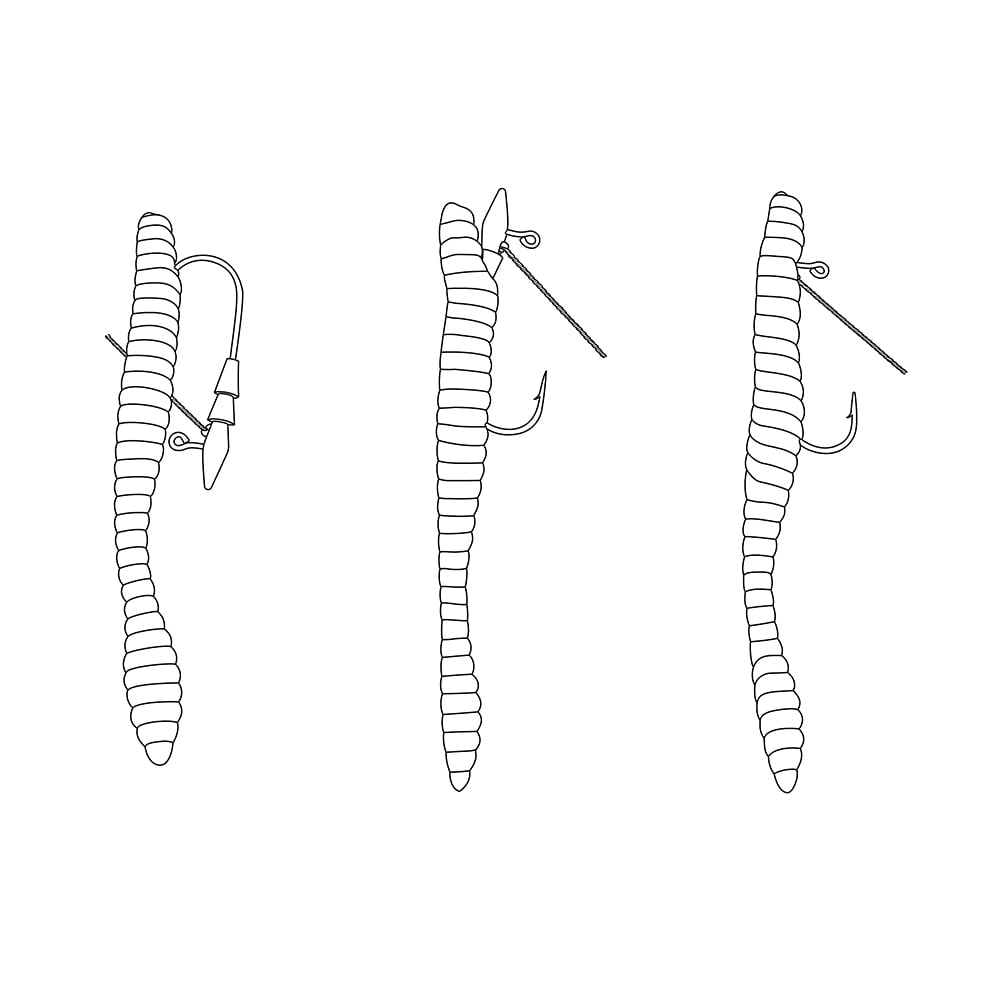 Core Tackle Weedless Hover Rig How To Rigged