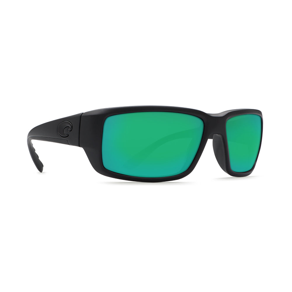 Costa Del Mar Fantail Blackout Sunglasses with Green Mirror