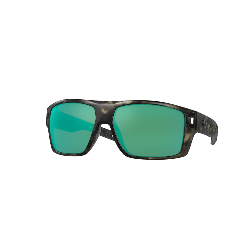 Costa Del Mar Diego Wetlands Sunglasses with Green Mirror 580G Lens