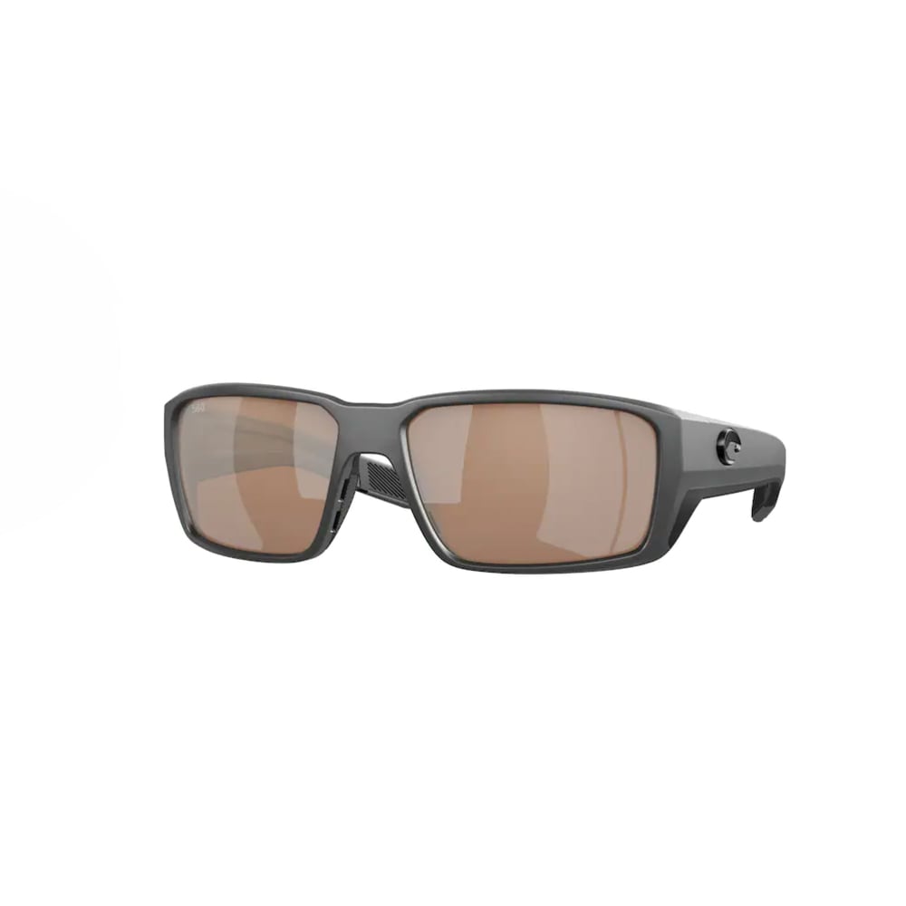 Costa Del Mar Fantail Pro Matte Grey with Copper Silver Mirror 580G