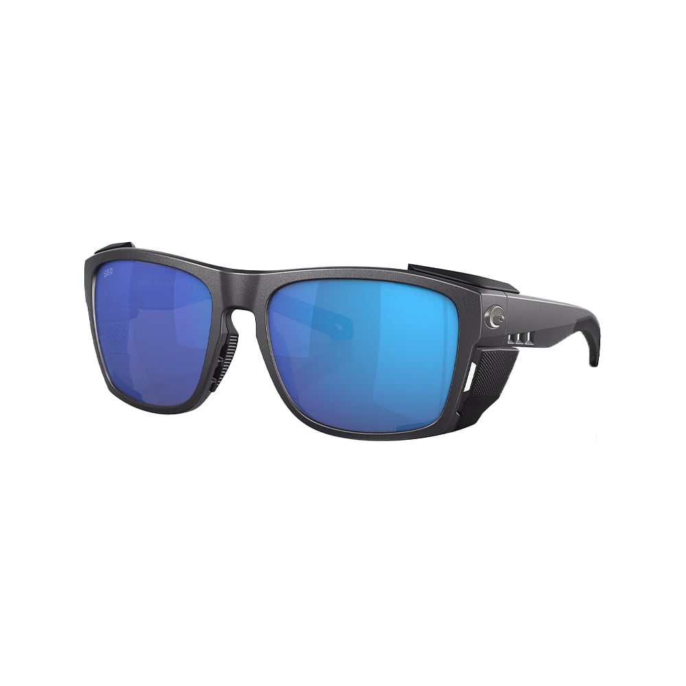 Costa Del Mar King Tide 6 Sunglasses Black Pearl with Blue Mirror