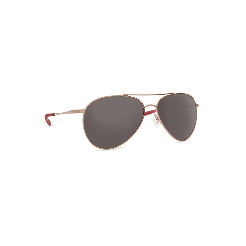 Costa Del Mar Piper Satin Rose Gold Sunglasses with Gray