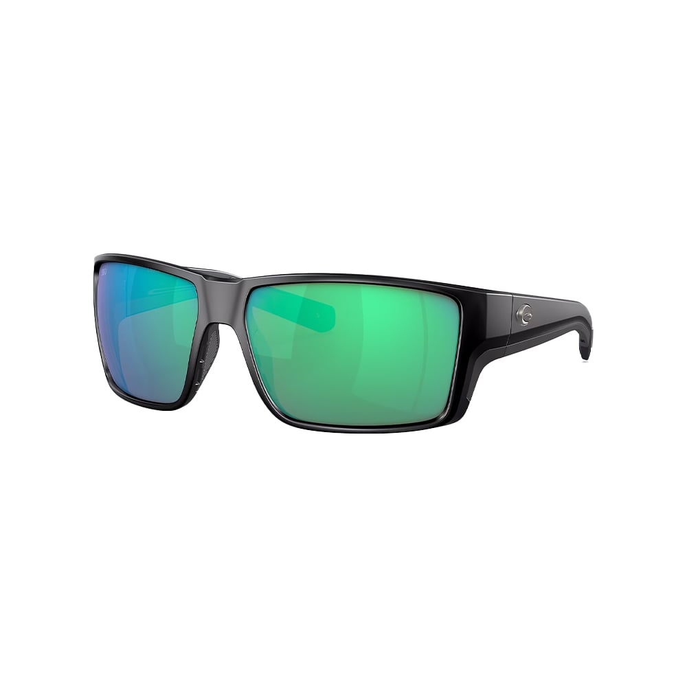 Costa Del Mar Reefton Pro Black with Green Mirror