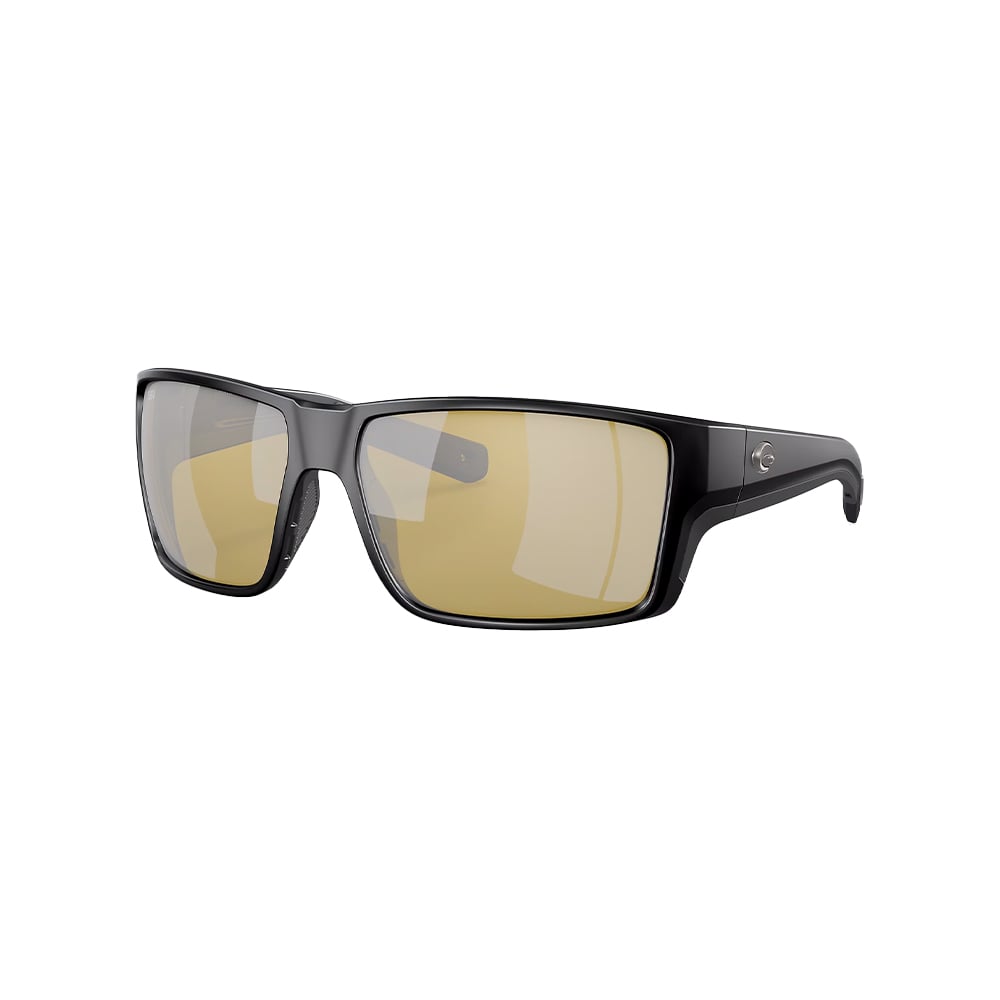 Costa Del Mar Reefton Pro Black with Sunrise Silver Mirror