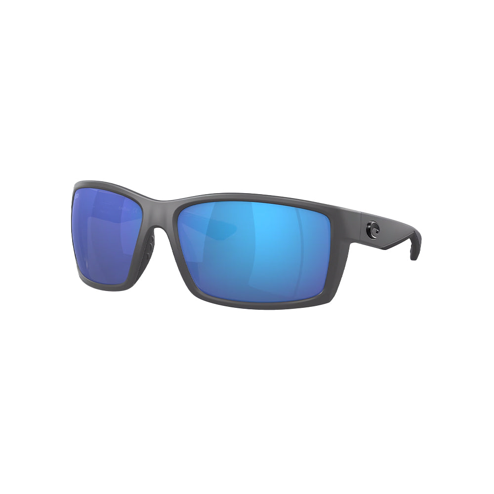 Costa Del Mar Reefton Matte Gray with Blue Mirror 580G | 06S900790073364