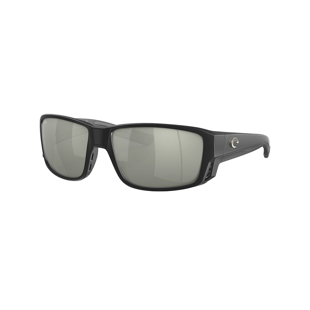 Costa Del Mar Tuna Alley Pro Black with Gray Silver Mirror