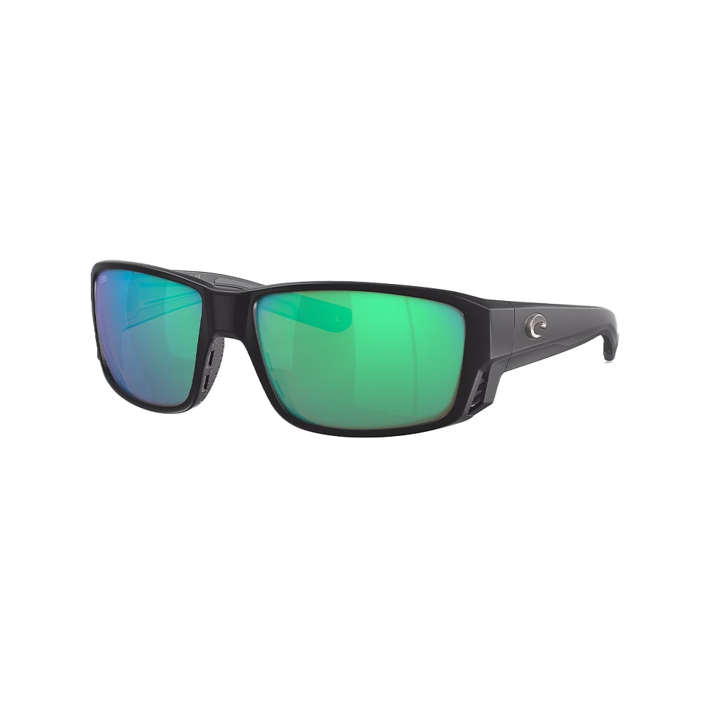 Costa Del Mar Tuna Alley Pro Black with Green Mirror