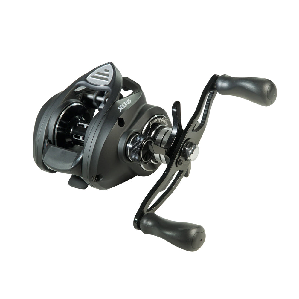 Favorite Fishing Soleus Casting Reel 6.6:1 Black Right Hand | SLSB6R