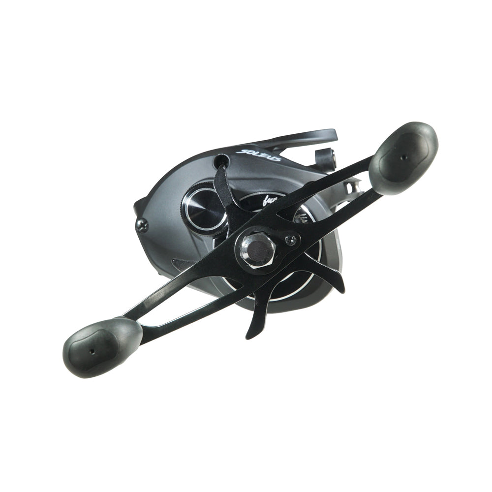 Favorite Fishing Soleus Casting Reel 6.6:1 Black Right Hand | SLSB6R