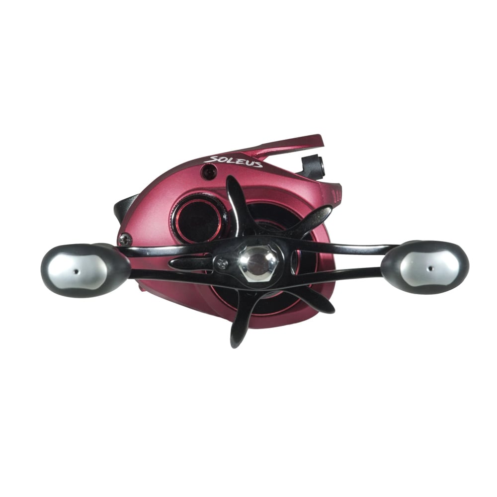 Favorite Fishing Soleus Casting Reel 6.6:1 Red Right Hand | SLSR6R