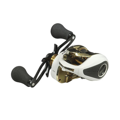 Favorite Fishing Soleus XCS Casting Reel 6.6:1 White Gold Right Hand | SLSW6XR