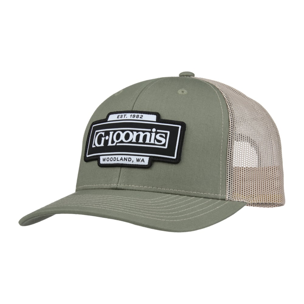 G. Loomis Original Trucker Cap Olive Khaki