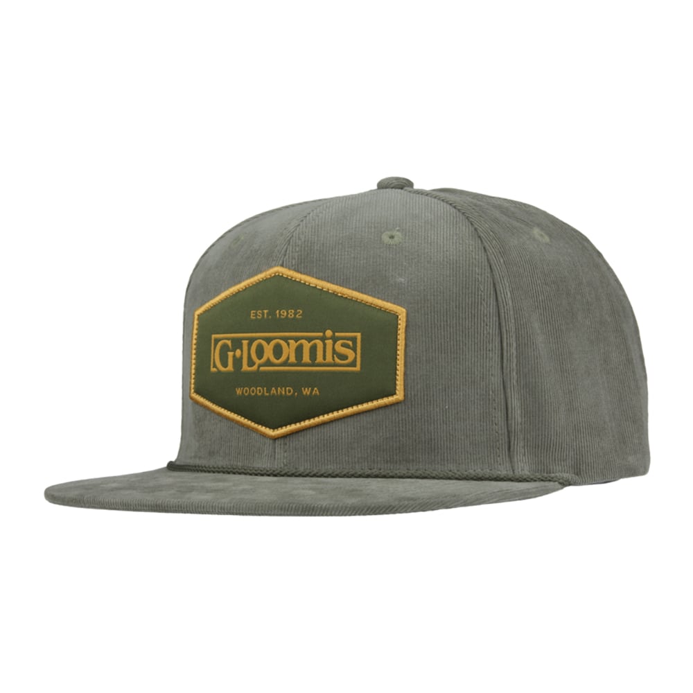 G. Loomis Rope Flatbill Cap Olive