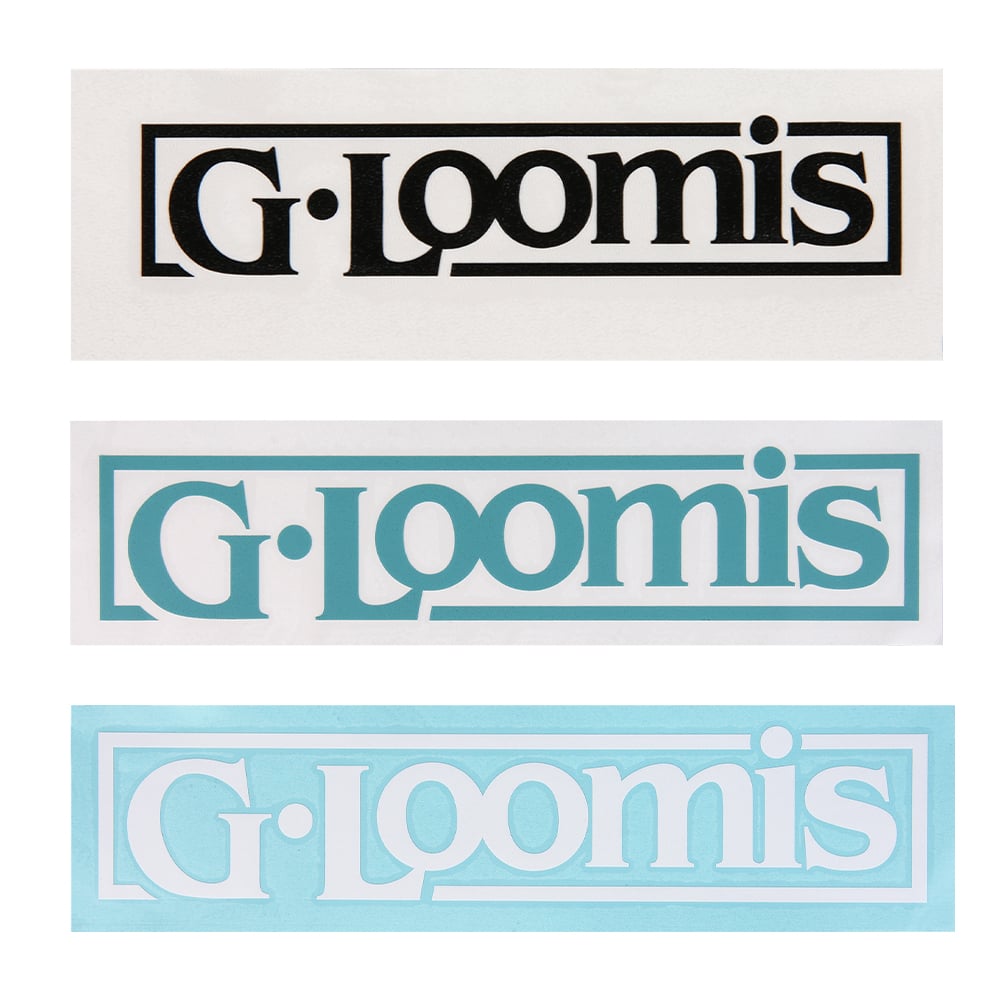 G. Loomis Block Logo Decals