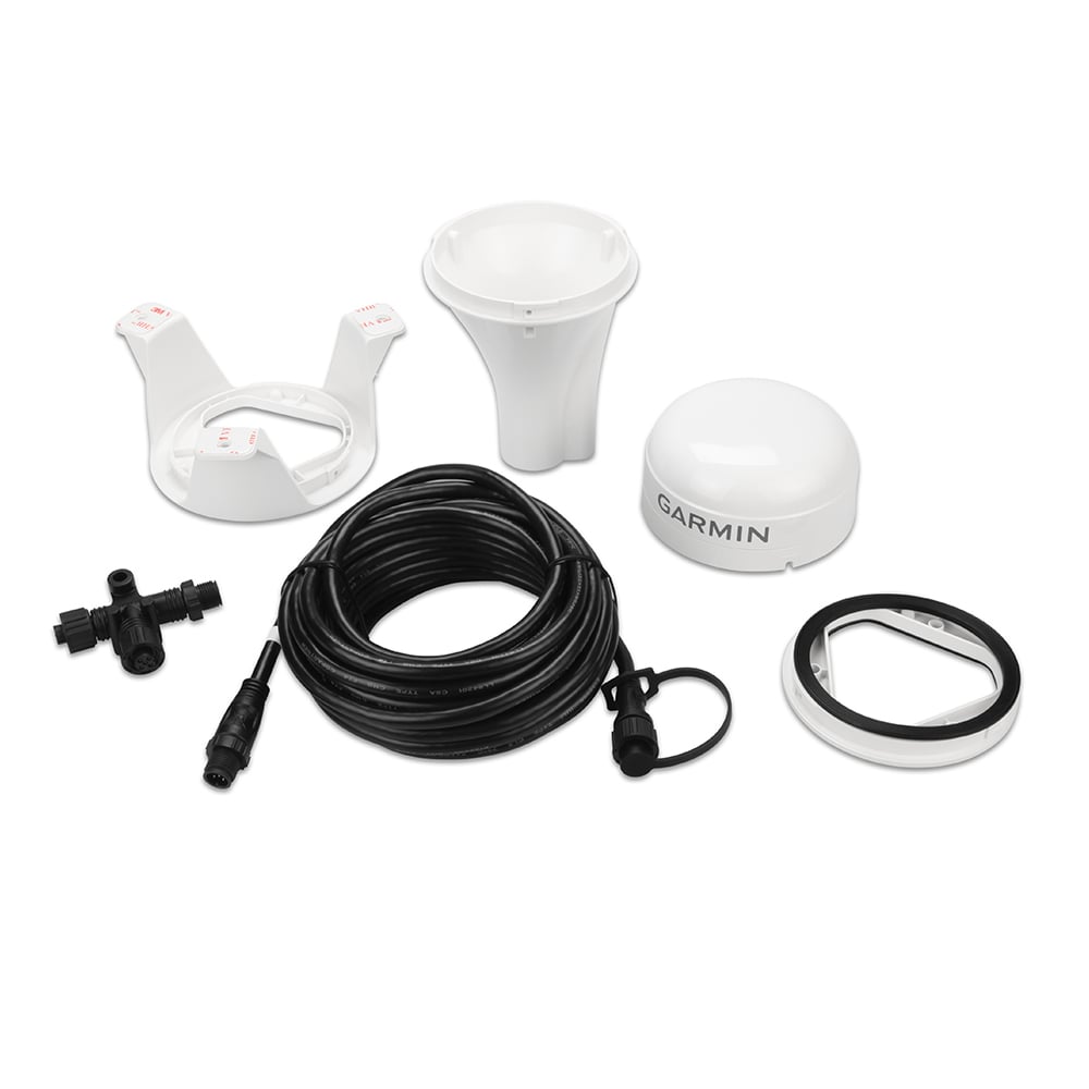 Garmin GPS 24xd Reveiver and Antenna for NMEA 2000 Network White what's Included