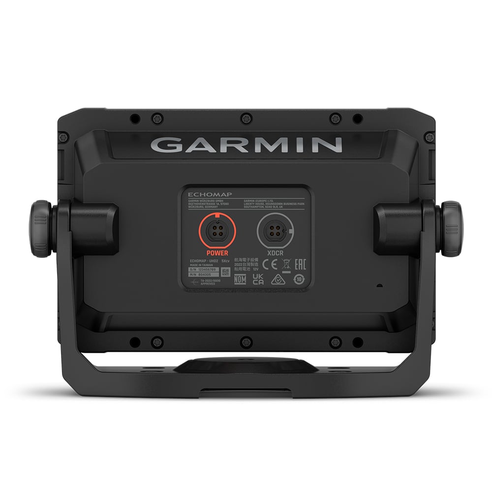 Garmin Echomap UHD2 5in cv Chartplotter Rear