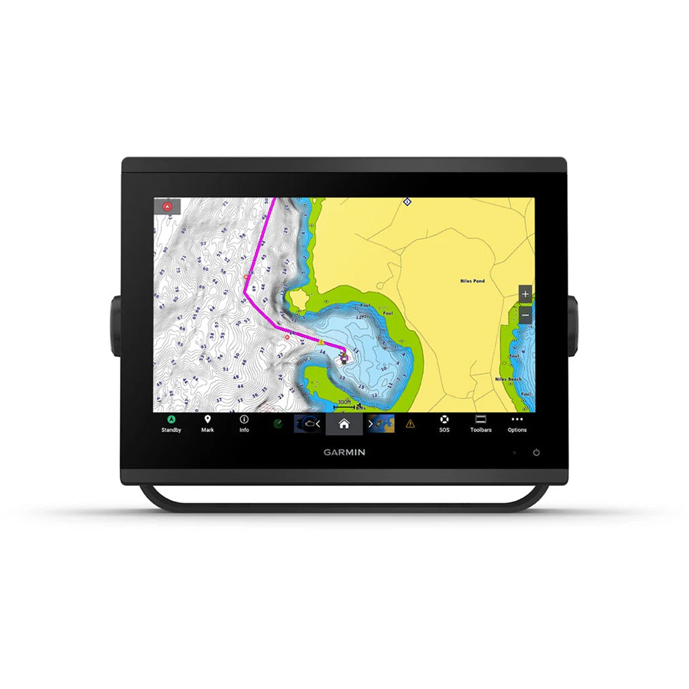 Garmin GPSMAP 1243xsv Chartplotter with GMR 18 HD3 Radome | 010-02367-53 - Front