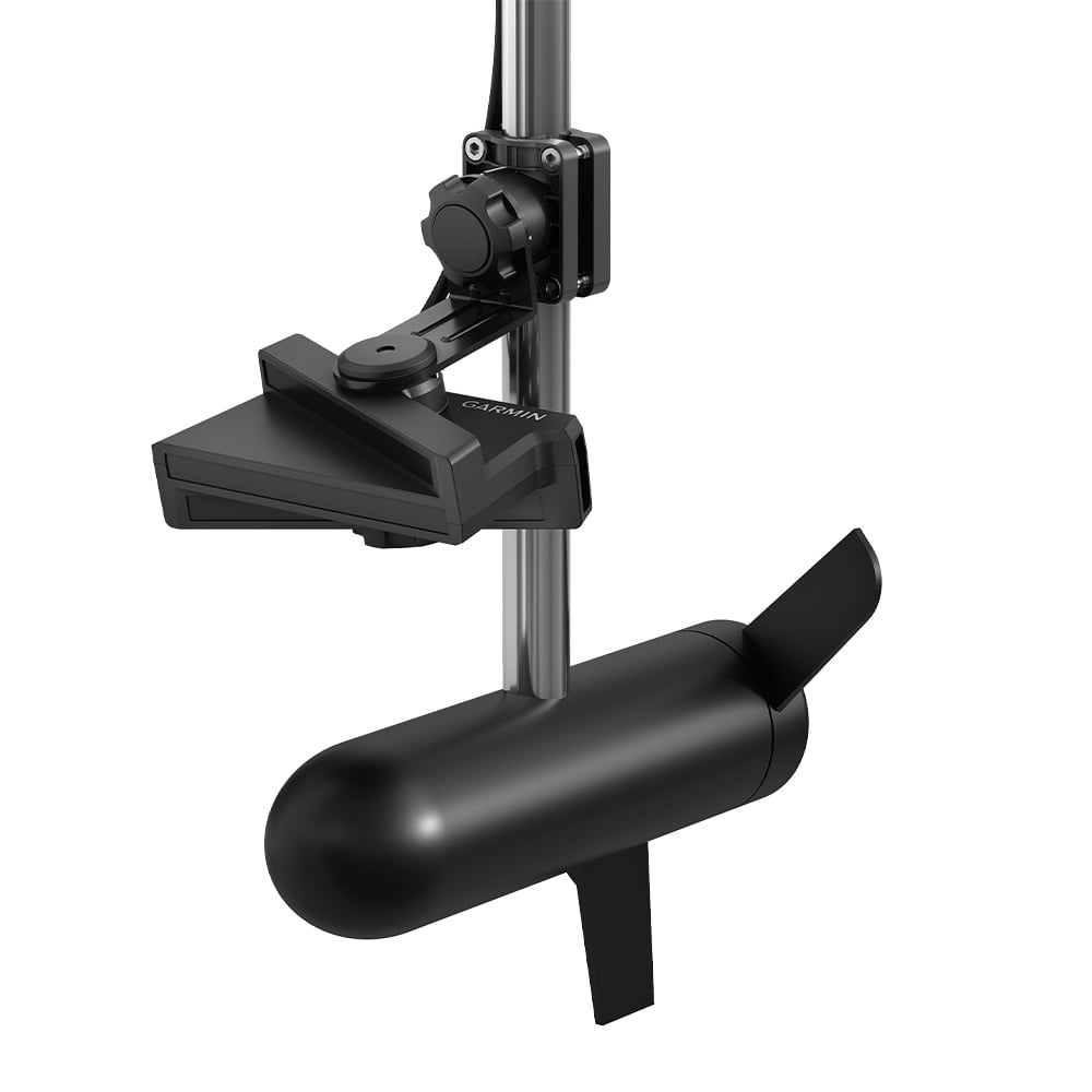 Garmin LiveScope XR LVS62 Transducer Mounted to Trolling Motor 3