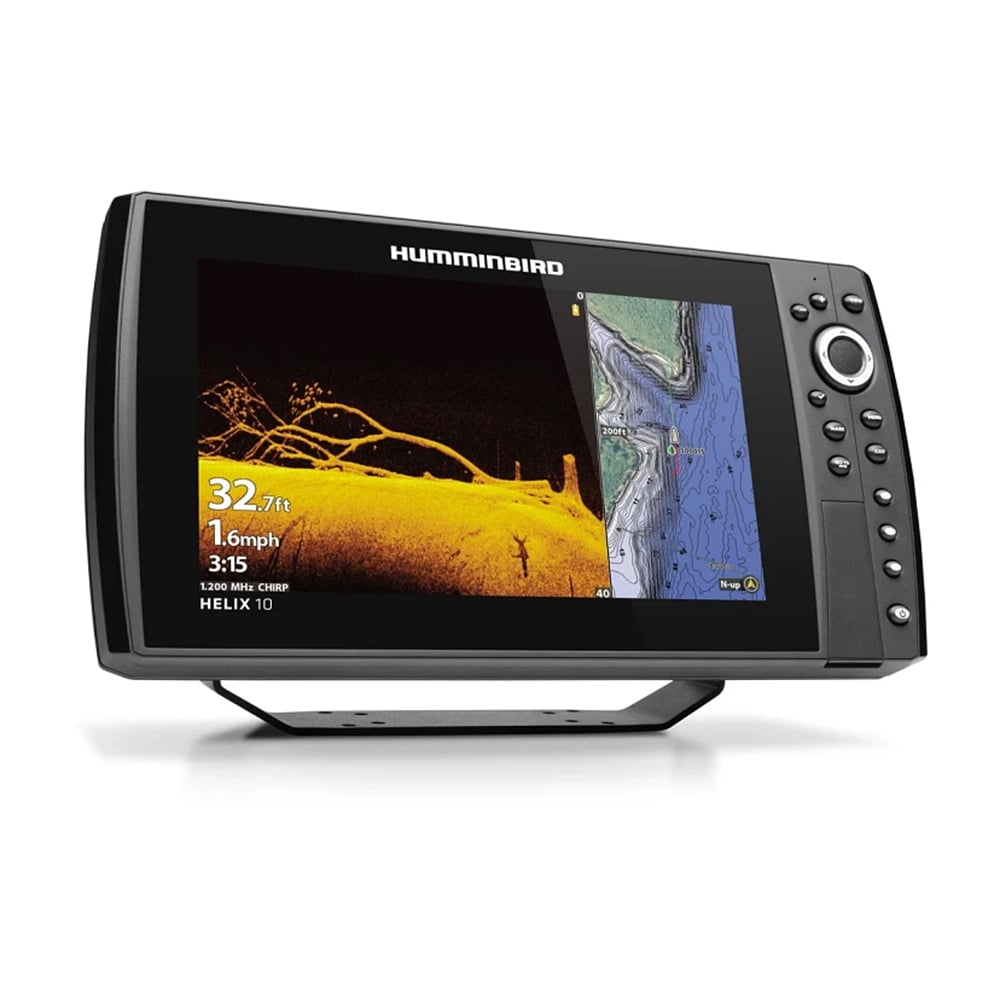 Humminbird Helix 10 Chirp Mega DI+ GPS G4N Left