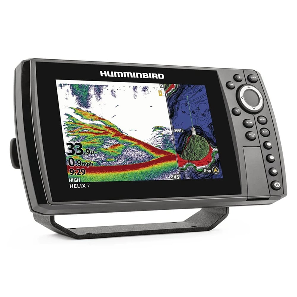 Humminbird Helix 7 Chirp GPS G4N Left Side