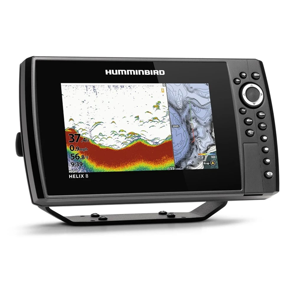 Humminbird Helix 8 Chirp GPS G4N Left