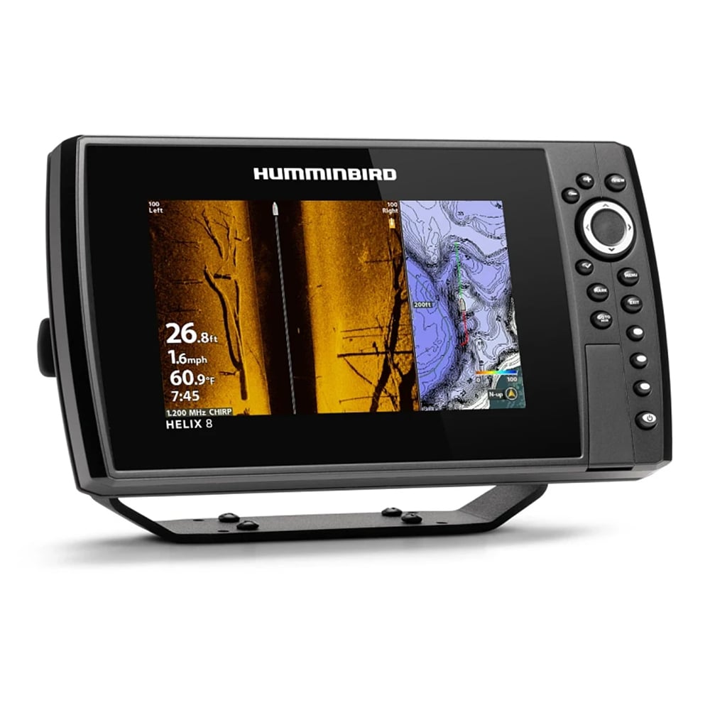 Humminbird Helix 8 Chirp MSI+ GPS G4N Left