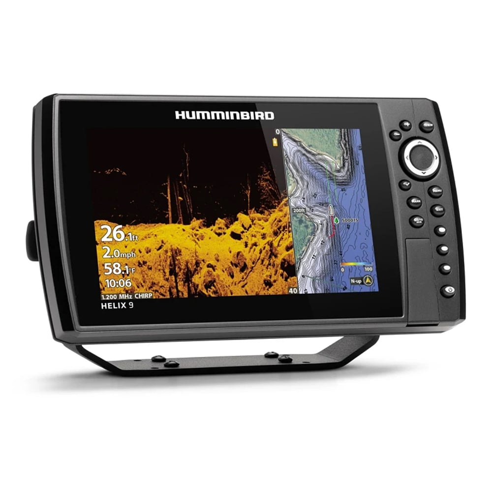 Humminbird Helix 9 Chirp Mega DI+ GPS G4N Left