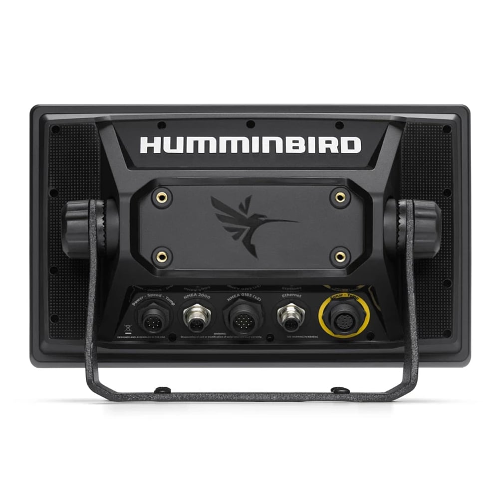 Humminbird Solix 10 Chirp Mega SI+ G3 Rear