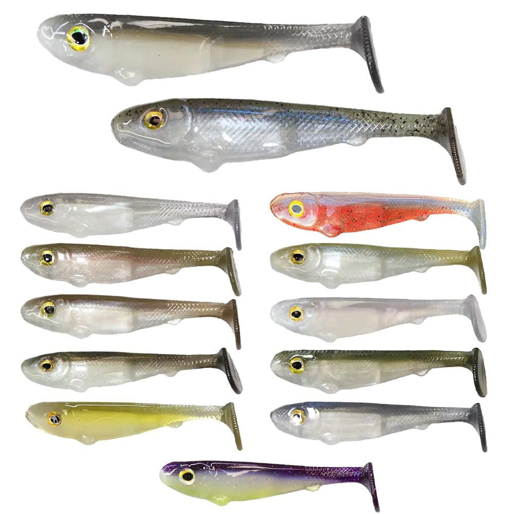 Ignite Baits Hand Poured Frenzy Shad Swimbait Fringe Collaboration