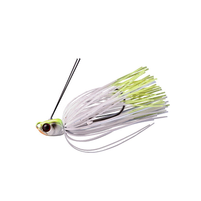 Jackall B Crawl Swimmer Jig Chartreuse Black Pearl